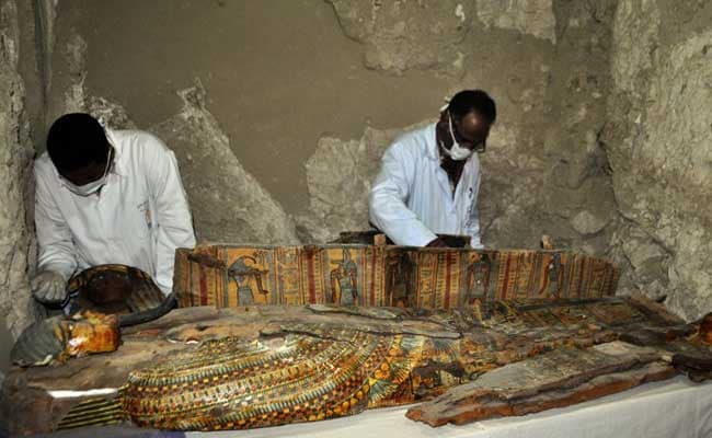8 Mummies Unearthed In Egypt's Ancient Tomb