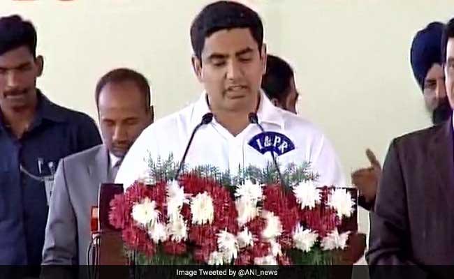 'Third Front Impossible Without BJP Or Congress': Chandrababu Naidu's Son