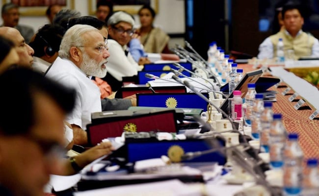 नीति आयोग की बैठक में पीएम नरेंद्र मोदी ने 'न्यू इंडिया' के विजन पर दिया जोर