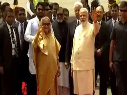 PM Narendra Modi Receives Sheikh Hasina As India, Bangladesh Aim To Enhance Ties PM Narendra Modi Receives Sheikh Hasina As India, Bangladesh Aim To Enhance Ties