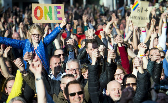 Protest Across Netherlands After Attack On Gay Couple