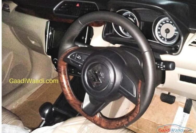 new maruti suzuki swift dzire cabin