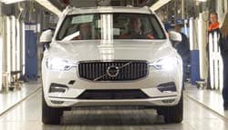 New Volvo XC60 Rolls Off The Production Line In Sweden