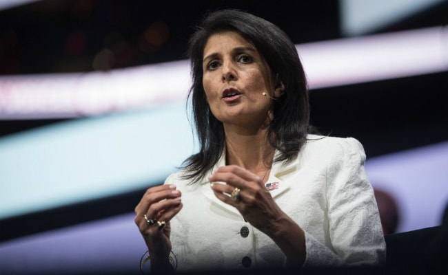 US Envoy Nikki Haley Says 'Time For Evidence' On Donald Trump Scandal