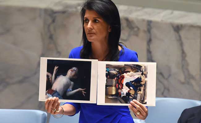 'Horrible' Photographs Of Suffering Moved Donald Trump To Action On Syria