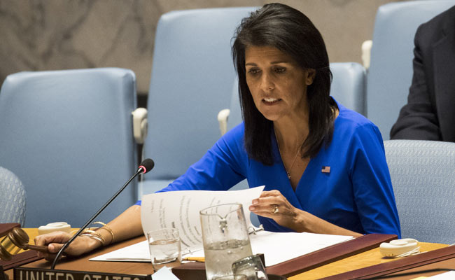 Nikki Haley Gets Heckled At Global Women Summit In New York