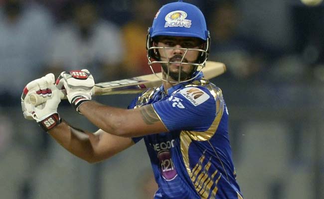 IPL 2017: देखें, मुंबई इंडियंस की किंग्स इलेवन पर जीत के बाद जश्न में नीतीश राणा का क्या हुआ हाल...