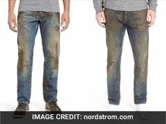 $425 For Jeans Coated With Fake Dirt? Yes