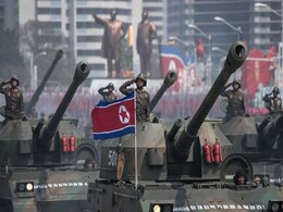 Amid Tensions With US, North Korea Shows Off New Missiles In Huge Parade Amid Tensions With US, North Korea Shows Off New Missiles In Huge Parade