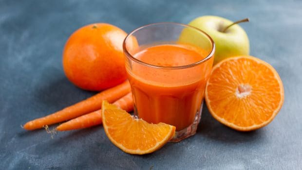 orange carrot detox drink