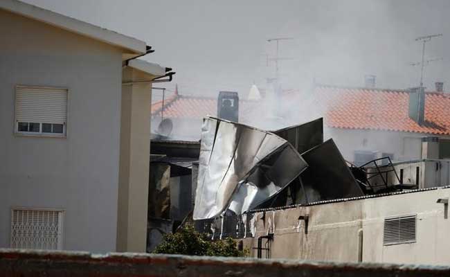 5 Killed As Light Airplane Crashes Near Portugal Supermarket