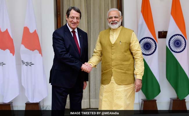 PM Narendra Modi, Cyprus President Nicos Anastasiades Hold Bilateral Talks