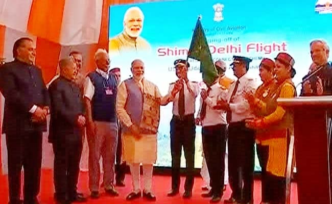 Prime Minister Narendra Modi Launches Cheap Flights Scheme 'Udan' From Shimla: Highlights