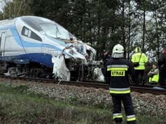 18 Hurt After Train Crashes Into Lorry In Poland