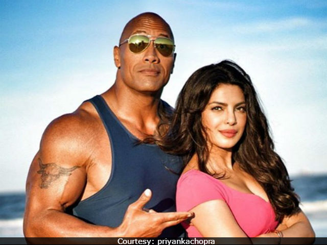 Priyanka Chopra 'Perfect Choice' For <i>Baywatch</i>, Says Co-Star Dwayne 'The Rock' Johnson