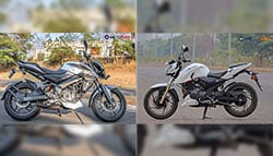 Bajaj Pulsar NS200 Vs TVS Apache RTR 200 4V: Specifications Comparison