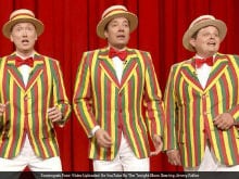 Jimmy Fallon Leads The Ragtime Gals In Cover Of <I>Baby Got Back</i>