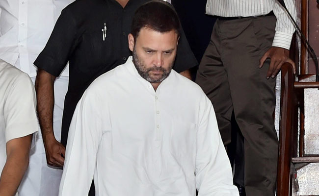 Rahul Gandhi Hunts For Support For Today's Vote On GST Tax Reform Bills