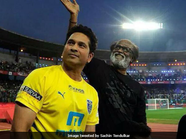 Rajinikanth, Who Rarely Tweets, Wishes Sachin Tendulkar For <i>A Billion Dreams</i>