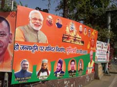 लखनऊ में राम मंदिर निर्माण के पक्ष में मुस्लिम संगठन के पोस्टरों पर विवाद