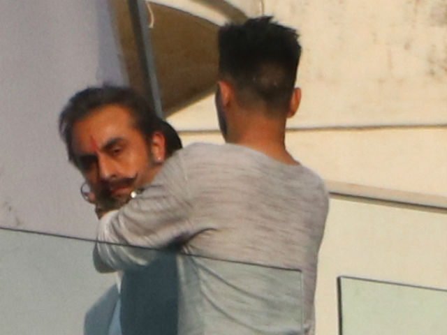 Ranbir Kapoor Or Sanjay Dutt? Can't Tell Them Apart In New Pics From Sets