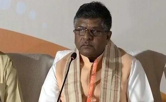 Nirbhaya Verdict: Ravi Shankar Prasad Favours Death Penalty