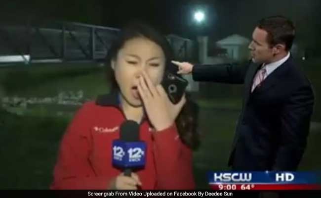 Sleepy Reporter Caught Yawning. Channel Accidentally Puts Her On-Air