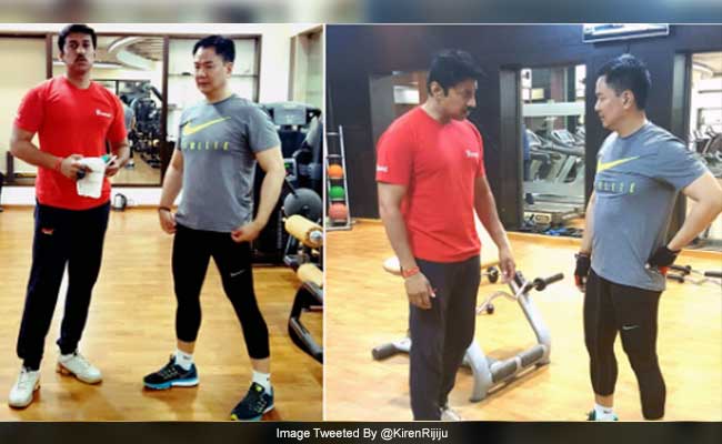 Kiren Rijiju, Rajyavardhan Rathore Set #FitnessGoals With Workout Videos