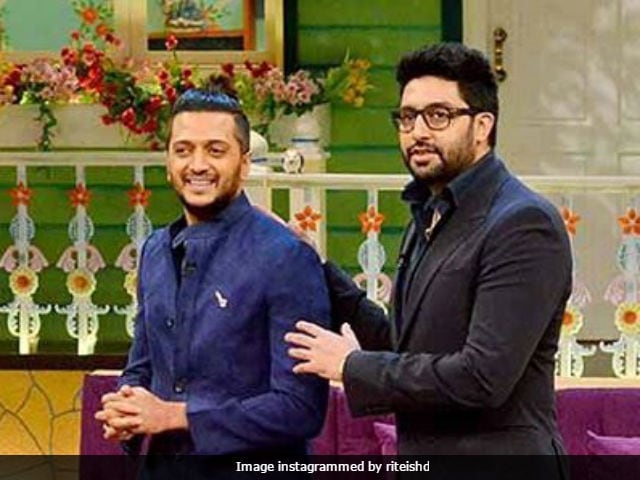 Riteish Deshmukh Shares An Adorable Throwback Picture Of Abhishek Bachchan