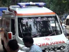 उत्तर प्रदेश : पुलिस जीप खाई में गिरी, एक सिपाही की मौत