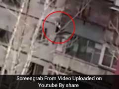 He Fell From 4th-Floor Balcony In Terrifying Video