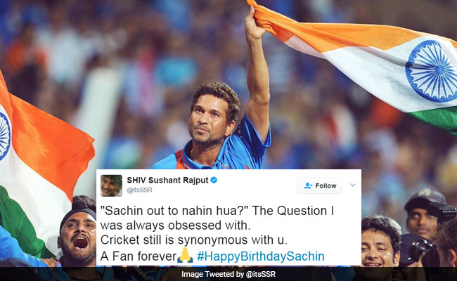 #HappyBirthdaySachin: A Billion Wishes Pour In For The Legend On Twitter