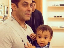 Salman Khan And Nephew Ahil Are Picture Perfect Together