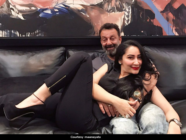 Sanjay Dutt And Maanyata Are Painting Instagram Red With Their 'Love Story.' See Pics