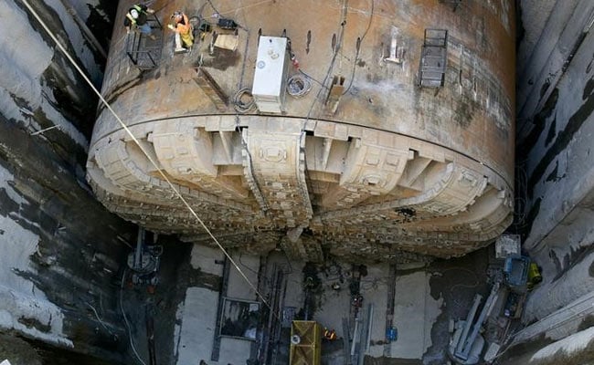 One Of The World's Biggest Tunnels Was Hit By Sinkhole. Now, Progress