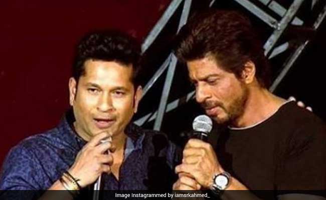 Miss My Guiding Light, Tweets Shah Rukh Khan To Sachin Tendulkar