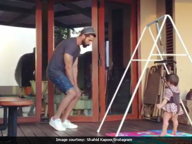 Shahid Kapoor And Daughter Misha 'Dance Like MJ' On World Dance Day