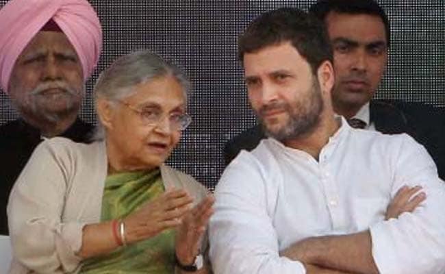 Rahul Gandhi Should Head Front To Beat BJP In 2019: Sheila Dikshit