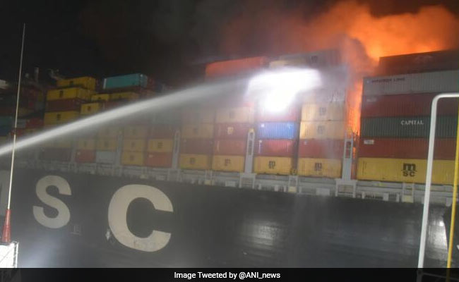 Cargo Ship MV Daniela On Fire Off Colombo Coast, Indian Coast Guard, Navy Rush To The Rescue