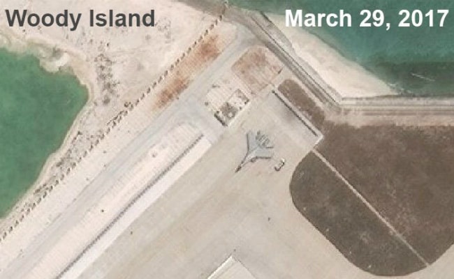 China Fighter Plane Spotted On South China Sea Island: Think Tank
