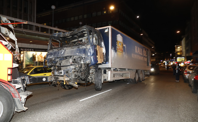 Stockholm Terror Attack: 1 Arrested After 4 Killed By Truck Driven Into Crowd In Stockholm