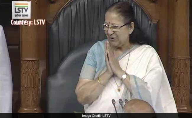 MPs Wish Lok Sabha Speaker Sumitra Mahajan On Her 73rd Birthday