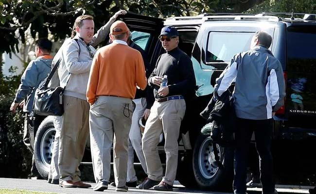 Donald Trump Talks Healthcare With Republican Critic On Golf Course