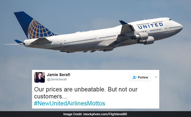 Twitter Roasts United Airlines With Brutal #NewUnitedAirlinesMottos