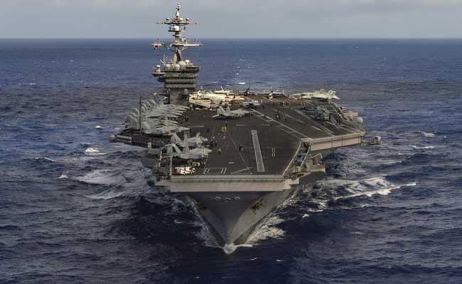 North Korea Says Ready To 'Sink US Aircraft Carrier With Single Strike'
