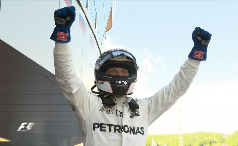 F1 2017: Valtteri Bottas Takes First Ever Win At Russian GP; Ferrari Secures Double Podium