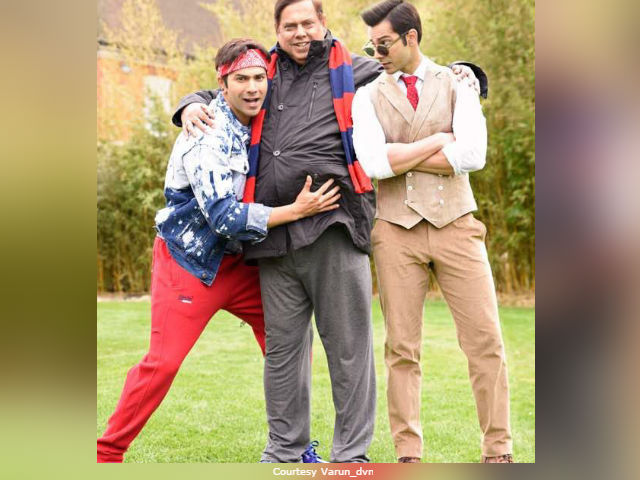 Varun Dhawan And <I>Judwaa Bhai</i> Celebrate Birthday With This Pic
