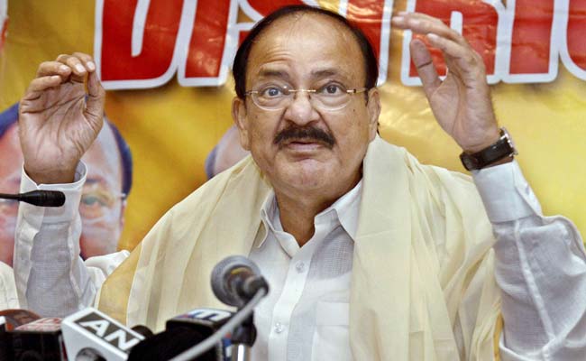 MCD Elections: No Difference Between AAP And Congress, Alleges BJP's Venkaiah Naidu