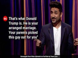 Comedian Vir Das Compares Donald Trump To Arranged Marriage On US TV Show Comedian Vir Das Compares Donald Trump To Arranged Marriage On US TV Show