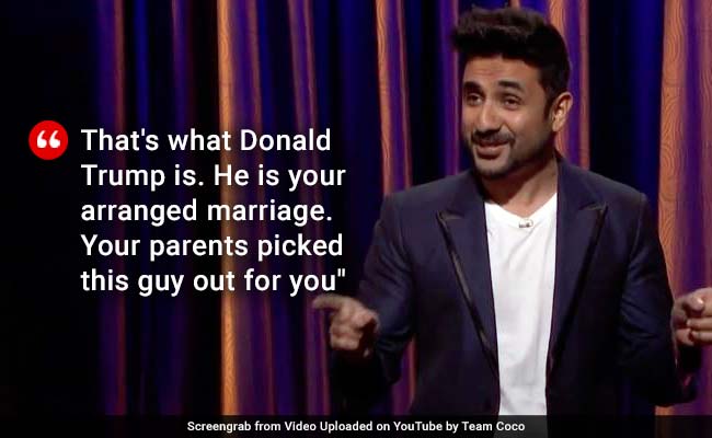 Comedian Vir Das Compares Donald Trump To Arranged Marriage On US TV Show